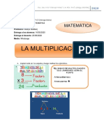 Propiedades de La Multiplicación - Teoría y Ejercicios.