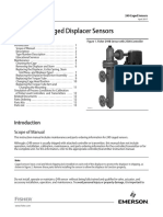 Fisher 249 Caged Displacer Sensors: Scope of Manual