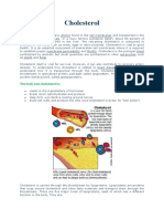 Cholesterol: The Body Uses Cholesterol To