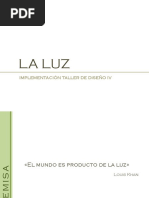 Implementación - Luz