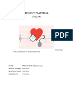 BIOLOGY PRACTICAL 6 Blood Pressure