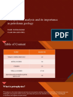 Petrophysical Analysis and Its Importance in Petroleum Geology