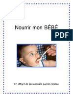 Nourrir Mon BÉBÉ Recettes de Purées1 PDF