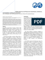 SPE 107693 The 2007 SPE/AAPG/WPC/SPEE Reserves and Resources Classification, Definitions, and Guidelines: Defining The Standard!