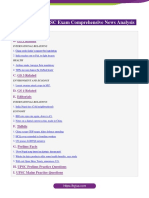 23 May 2020: UPSC Exam Comprehensive News Analysis: A. GS 1 Related B. GS 2 Related