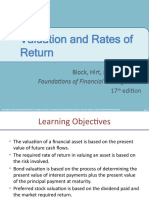 Valuation and Rates of Return: Foundations of Financial Management