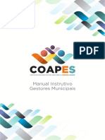 Manual Instrutivo Gestores Municipais COAPES