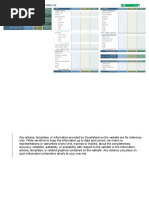 Personal Financial Statement Template: General Rates Workcover Insurance Other Other