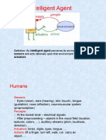 Intelligent Agent: Definition: An Intelligent Agent Perceives Its Environment Via