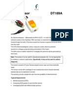 EKG Sensor DT189A: Typical Experiments