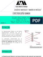 Equipo 5. Espectroscopía RAMAN