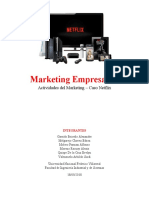 Actividades Del Marketing - Caso Netflix