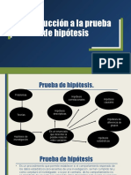 Introducción A La Prueba de Hipótesis