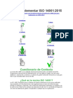 Como Implementar ISO 14001 - 2015