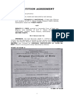 Partition Agreement 