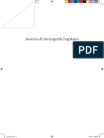 Avances de La Lexicografia Hispanica PDF