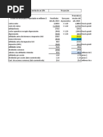 Tarea Semana 4 Proyección de Ventas, Costos, Gastos, Resultados y Capitalización