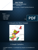 Civilizações Da África Oriental - O Grande Zimbabwe e Estado de Mwenemutapa