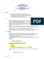 Using Library Functions - C Character and String MODULE 25 & 26 C++ STL - Character and String (Template Based)