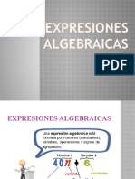 Expresiones Algebraícas