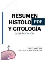 Resumen Ross Histologia PDF