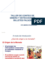 Taller de Conteo de Dinero