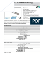 MK4 P (With ONDA Technology) : Contactless Magnetostrictive Linear Position Transducer (Profibus Output)