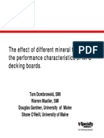 The Effect of Different Mineral Types Upon The Performance PDF