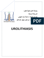 Urolithiasis