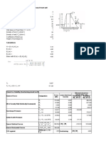 Analysis of Random Rubble Stone Masonary Breast Wall