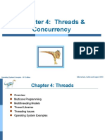 Chapter 4: Threads & Concurrency: Silberschatz, Galvin and Gagne ©2018 Operating System Concepts - 10 Edition