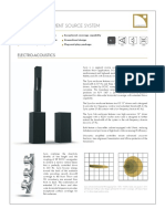 Segment Source System: Electro-Acoustics