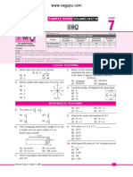 Imo Sample Paper Class-7-1 PDF