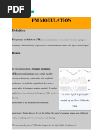 Frequency Modulation (FM