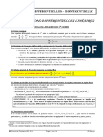 Phenomene Physique de Équation Differentielle