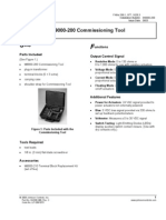 M9000-200 Commissioning Tool: Etup Unctions Parts Included Output Control Signal