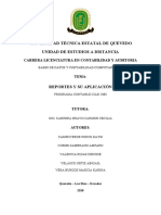 Generar Reportes de Contabilidad CIAD 2008