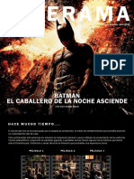 Batman El Caballero de La Noche Asciende Revista Cinerama PDF