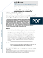 2012 - Development of MPCR For DEC and Shigella SPP and Its Evaluation