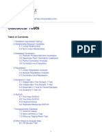 Statistical Tests