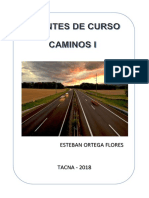 Apuntes Del Curso Caminos 1 PDF