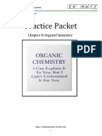 Practice Packet: Chapter 8:organicchemistry