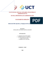 Relación Entre Plan Operativo y El Enfoque Del Proceso Administrativo