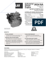 Industrial Diesel Engine: 1996 EPA and CARB Non-Road Emissions Certified