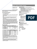 Boditech Tumor Marker Control: Intended Use Instructions For Use