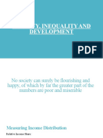 Poverty, Inequality and Development