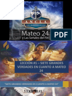 Siete Grandes Verdades en Cuanto A Mateo 24