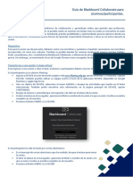 Guía de Blackboard Collaborate para Alumnos