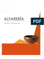 Alfarería: Producción Artesanal