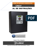 Manual de Instruções: Cae-F